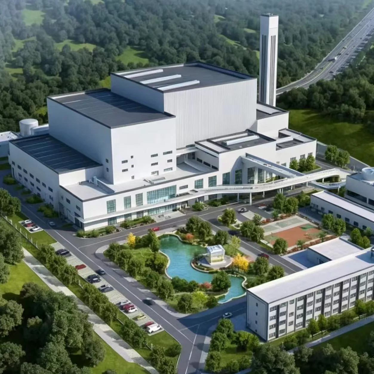 1000 toneladang Domestic Waste Incinerator